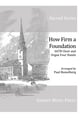 How Firm a Foundation SATB choral sheet music cover